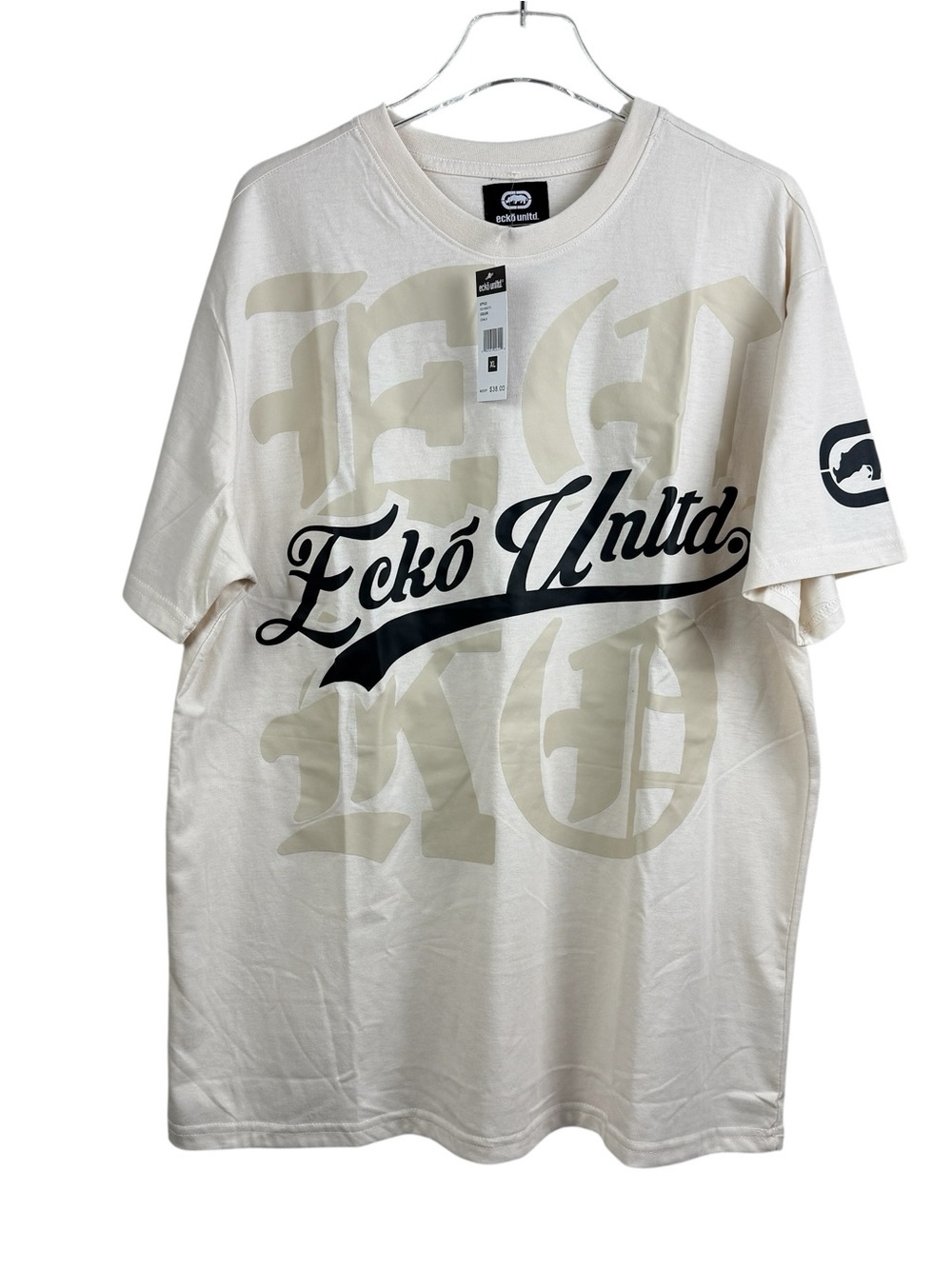 ECKO Unltd Beige T-Shirt Men’s Size XL NWT MSRP $38 Style EO16K273